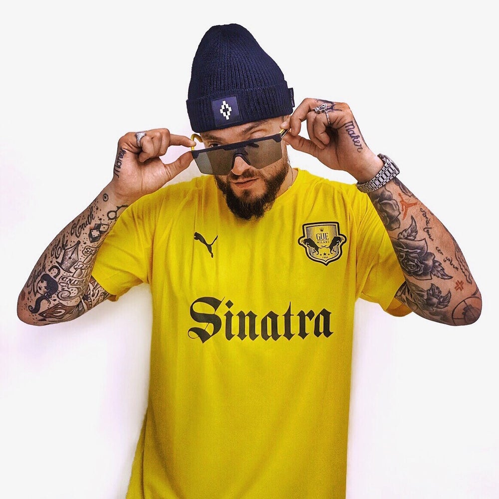Sinatra jersey X Guè Pequeno